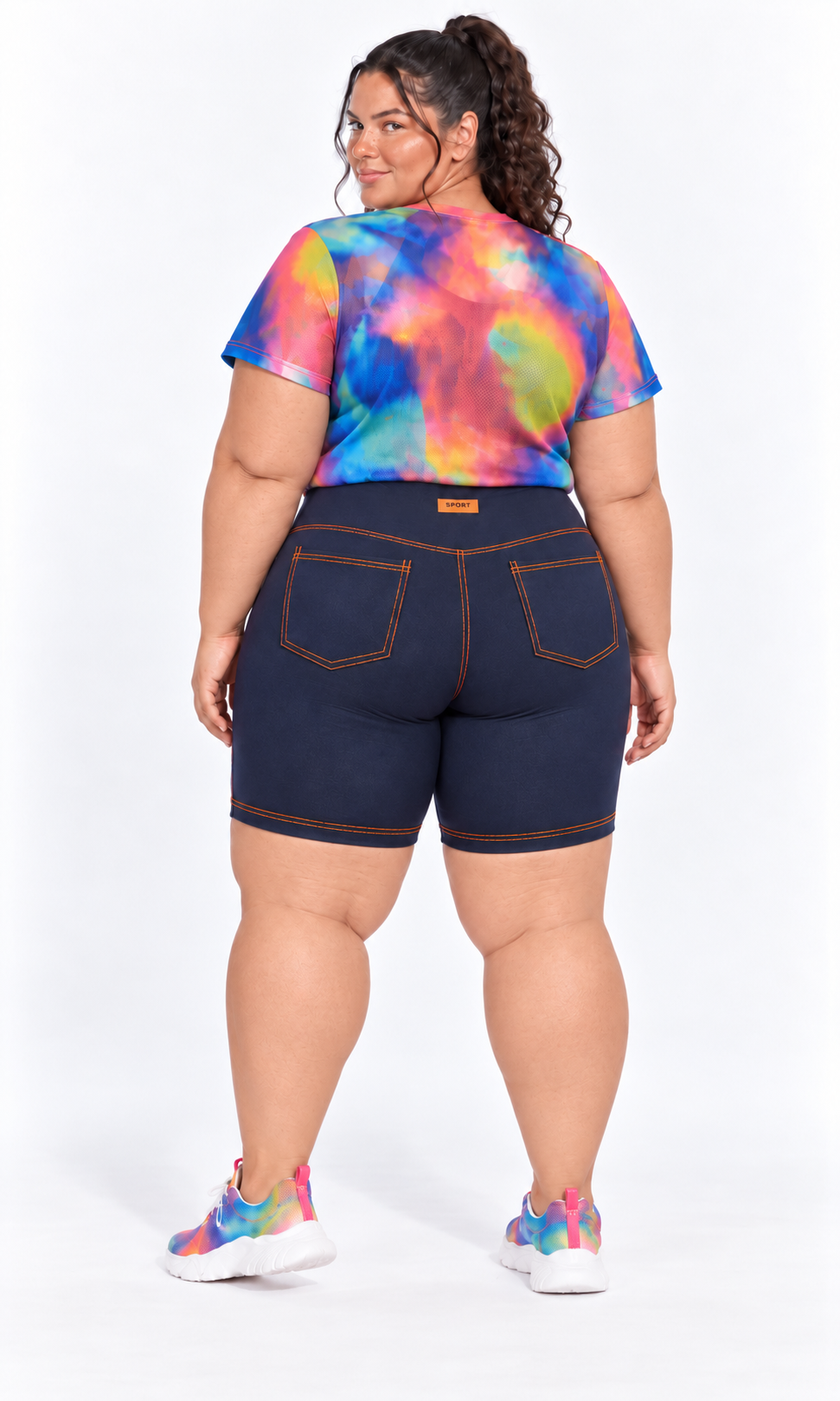 Short Urban Blue