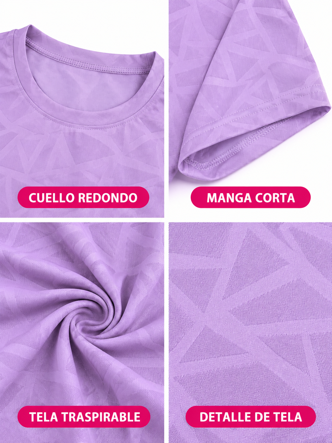 Polera Sport Diva Lila