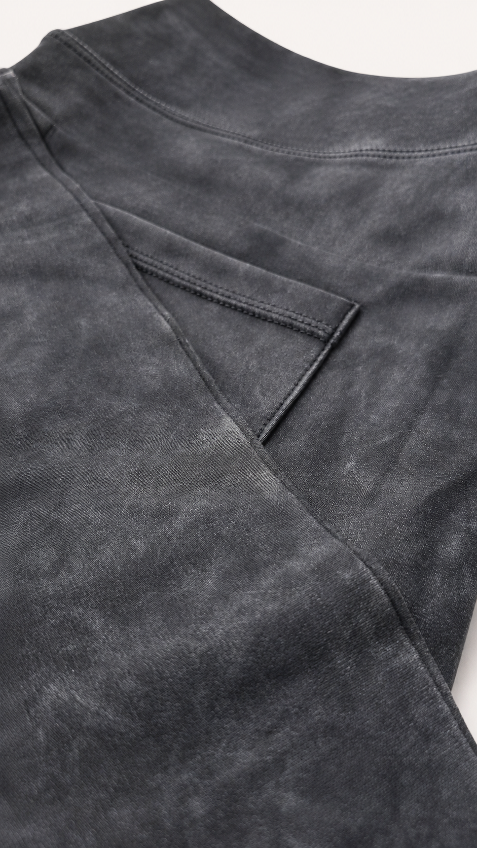 Calza flare Denim gris