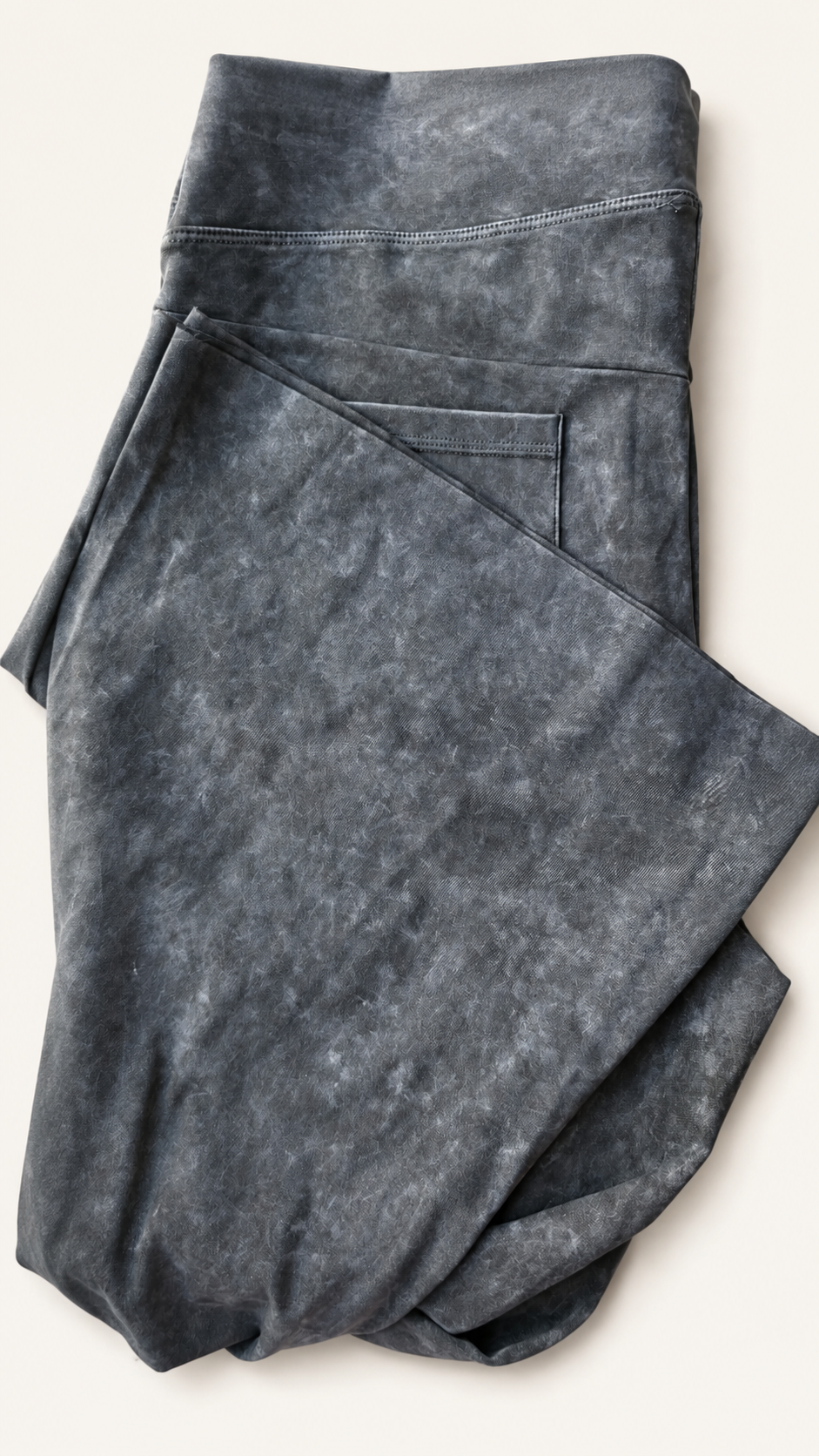 Calza flare Denim gris