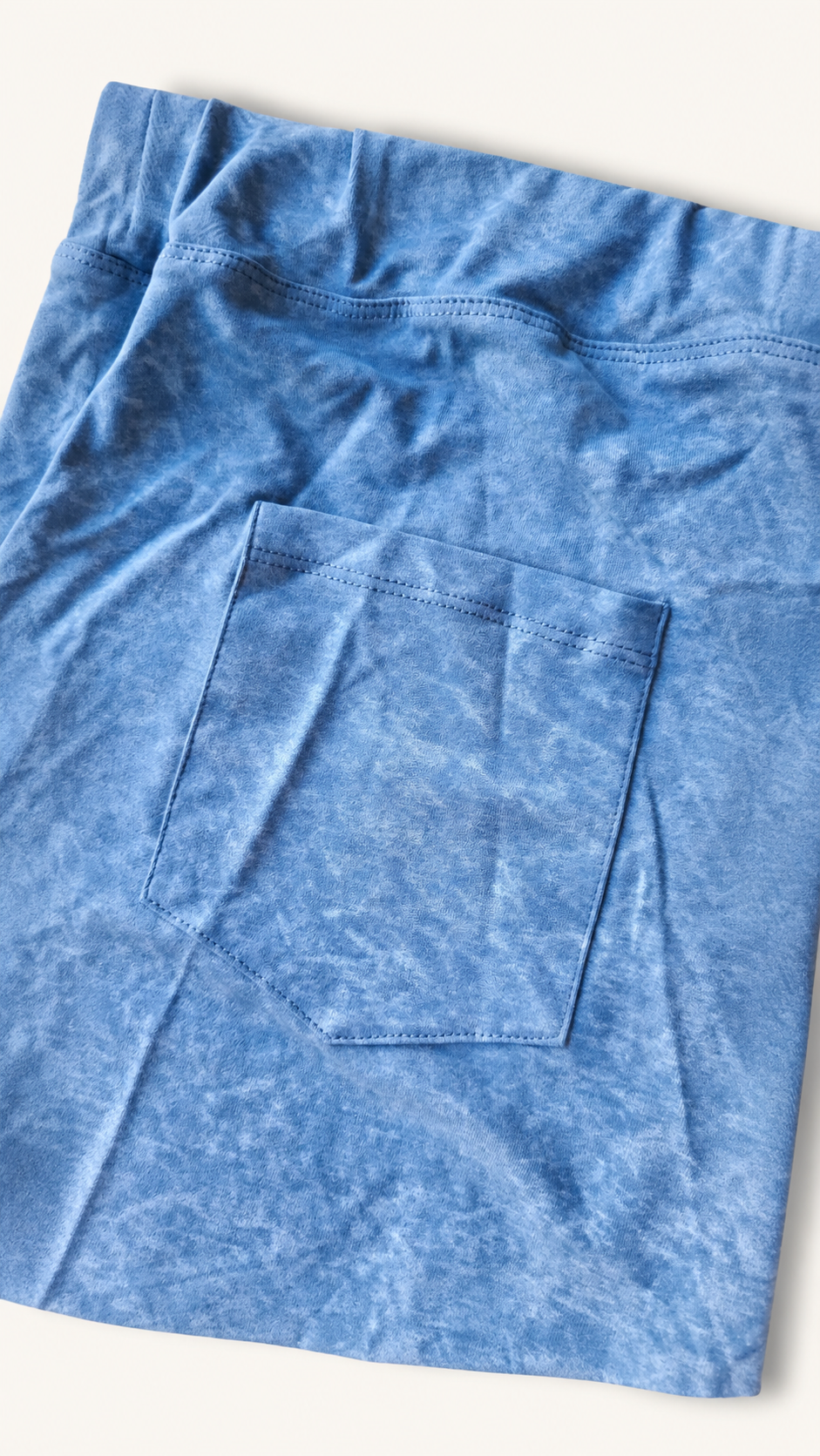 Calza flare Denim azul