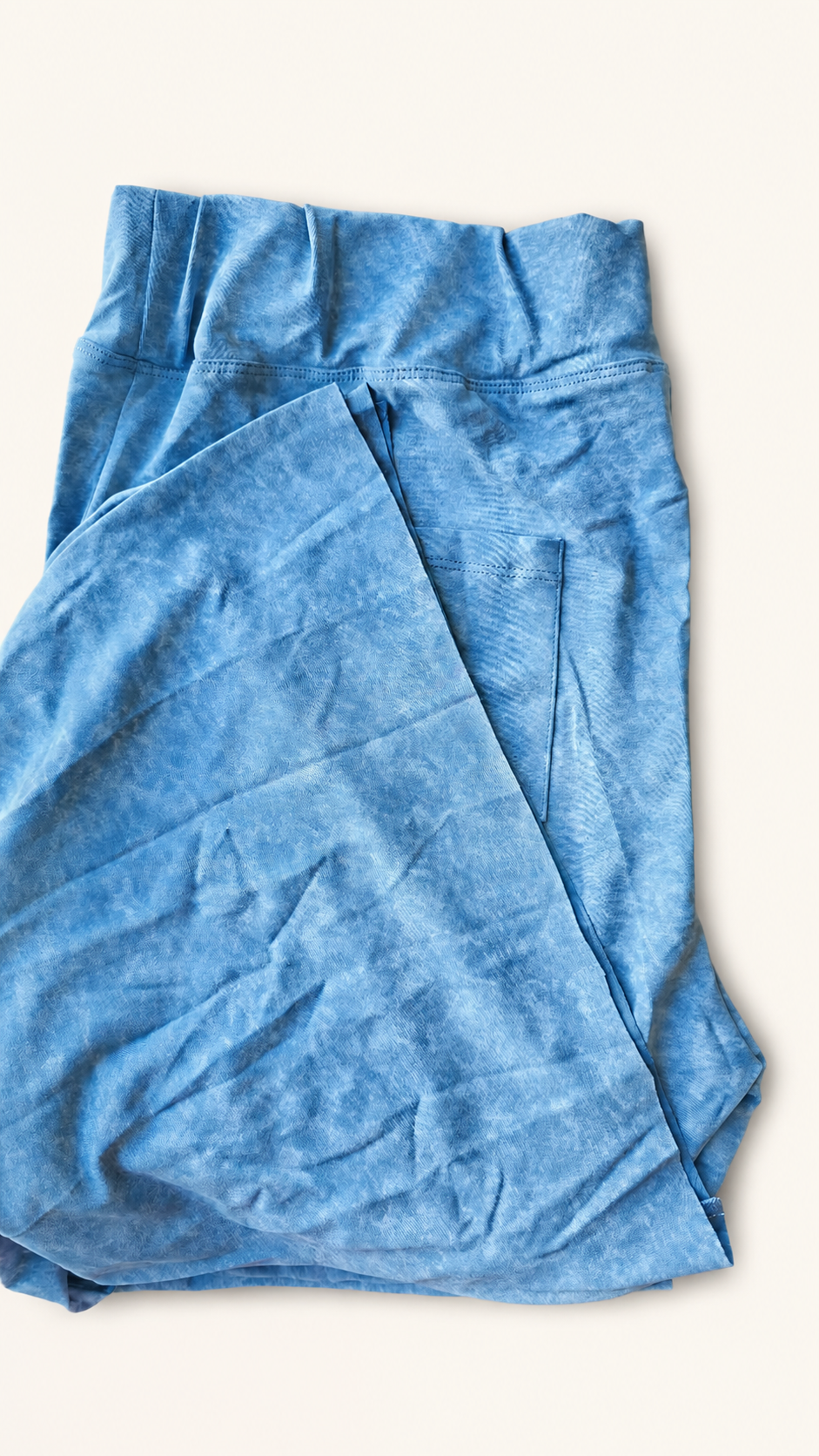 Calza flare Denim azul